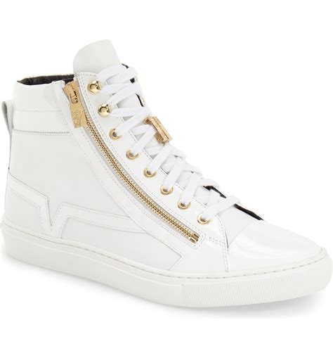 shoes versace sneakers|Versace high top sneakers.